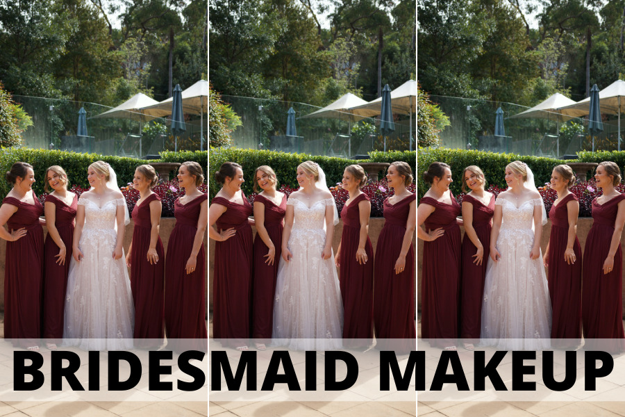 bridesmaid makeup